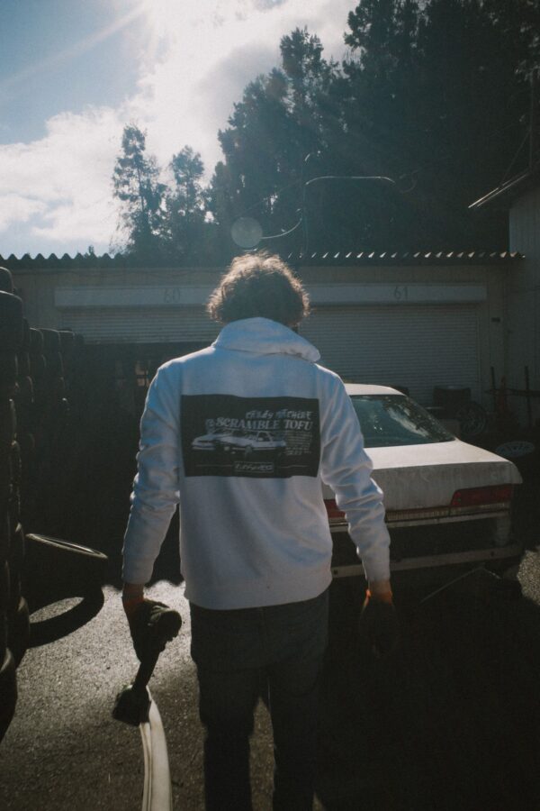 Candy Machine "Scrambled Tofu" Hoodie White