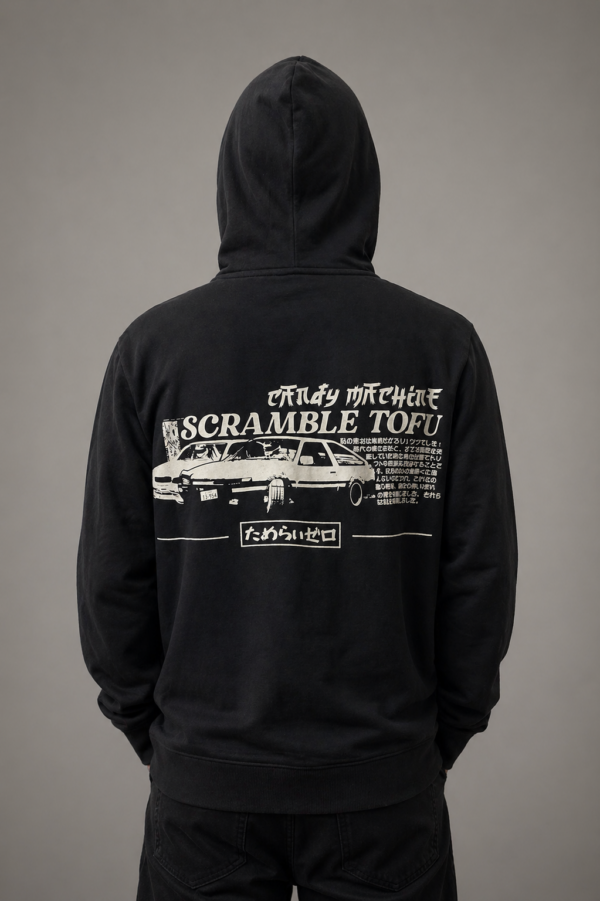 Candy Machine "Scrambled Tofu" Hoodie Black