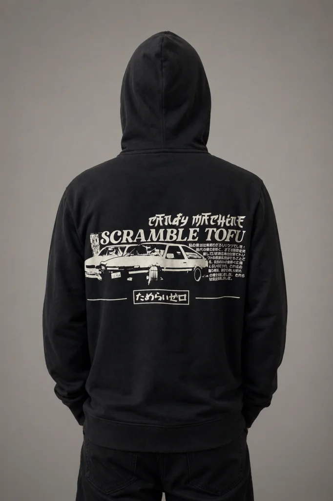 Candy Machine "Scrambled Tofu" Hoodie Black
