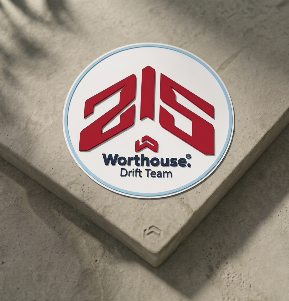 Sticker - 215 (White)