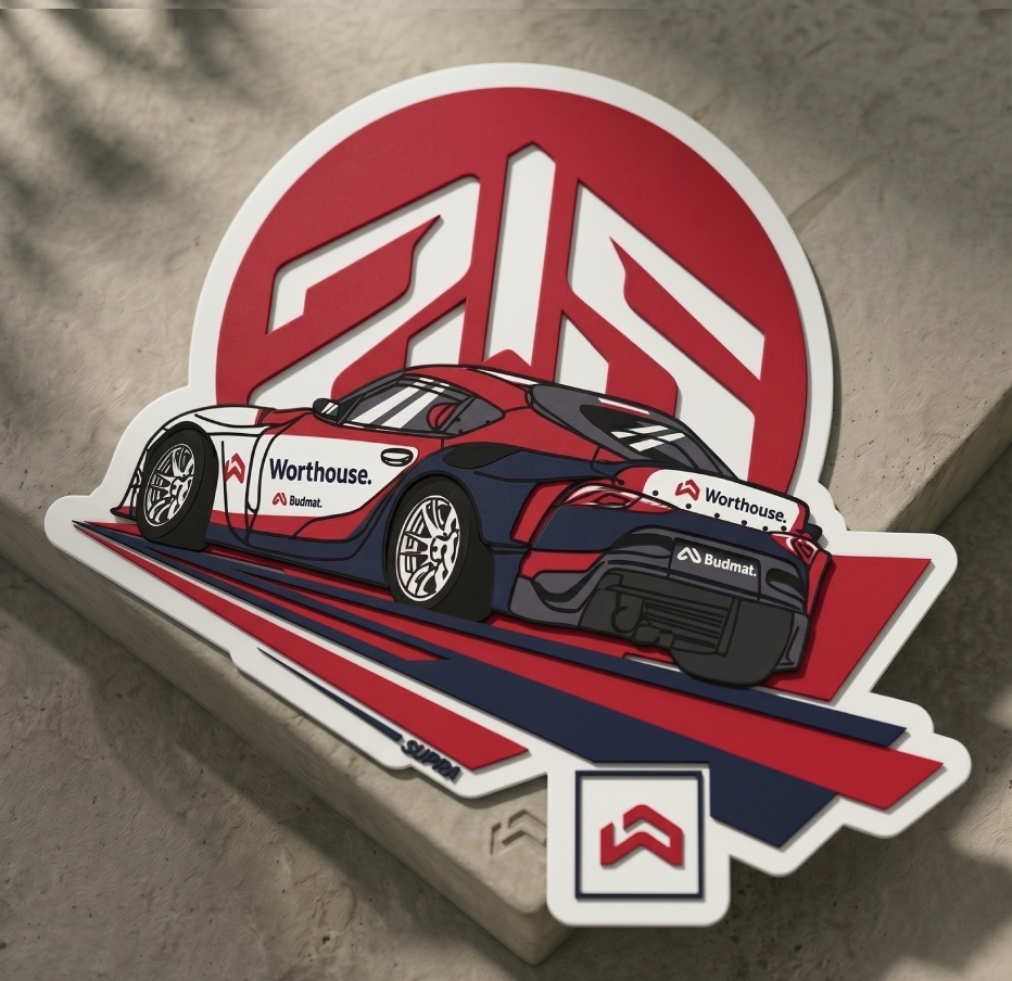 Sticker - 215 Supra