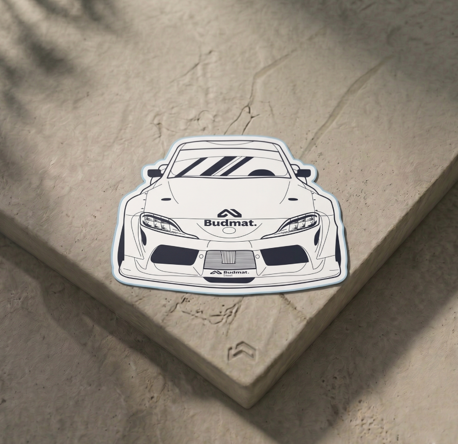 Sticker - Supra - white