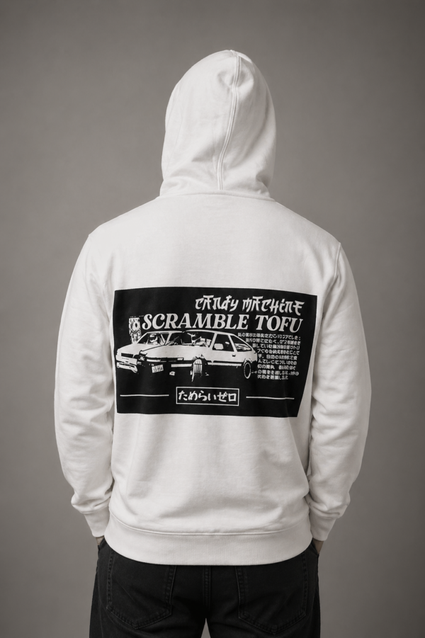 Candy Machine "Scrambled Tofu" Hoodie White